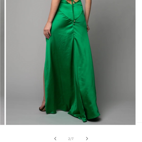 Roserry Seville Satin Maxi Dress - Picture 6 of 6